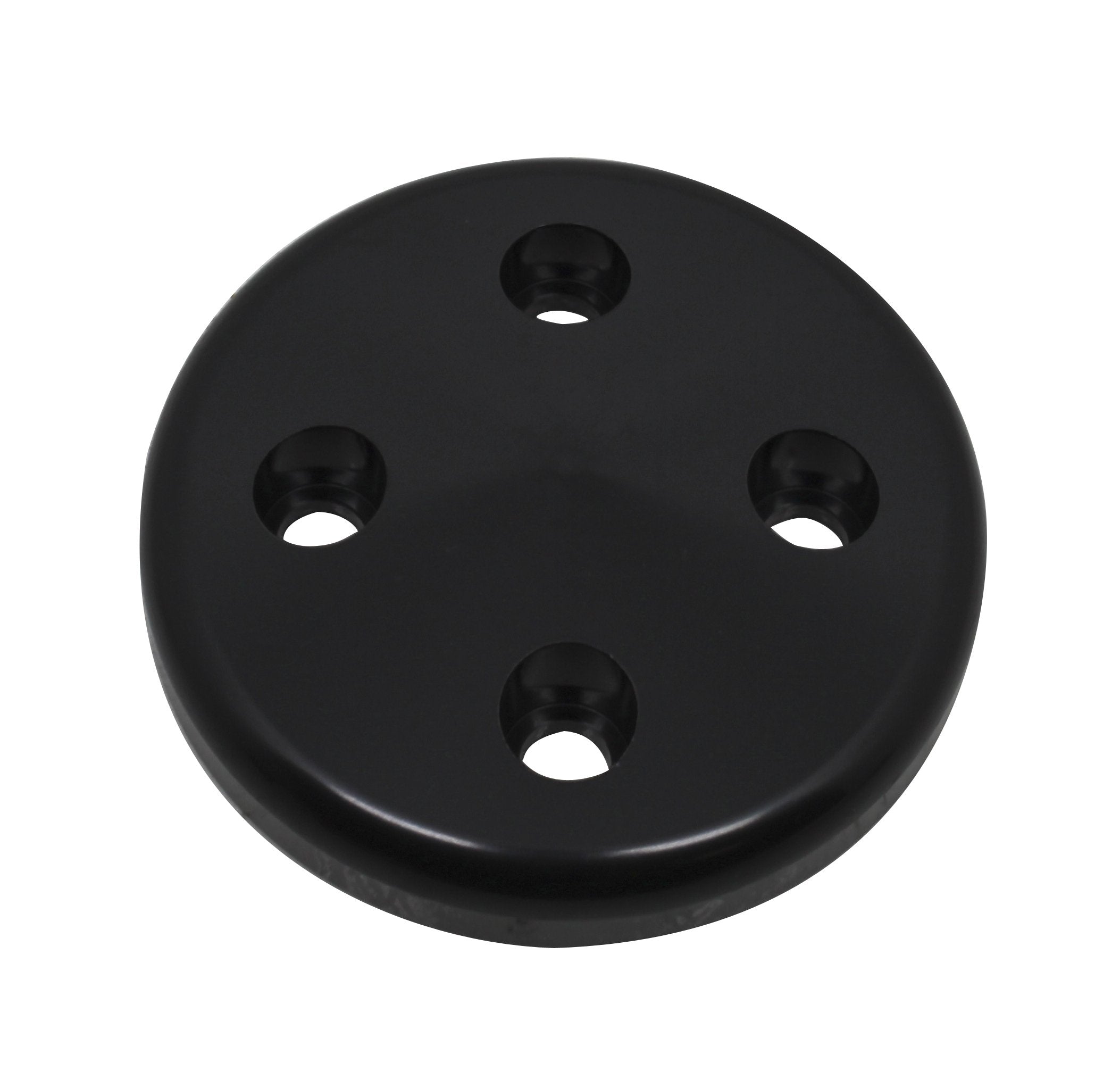 ALUMINUM WATER PUMP PULLEY NOSE Compatible/Replacement for GM CHEVY SB 283-350 SWP - BLACK