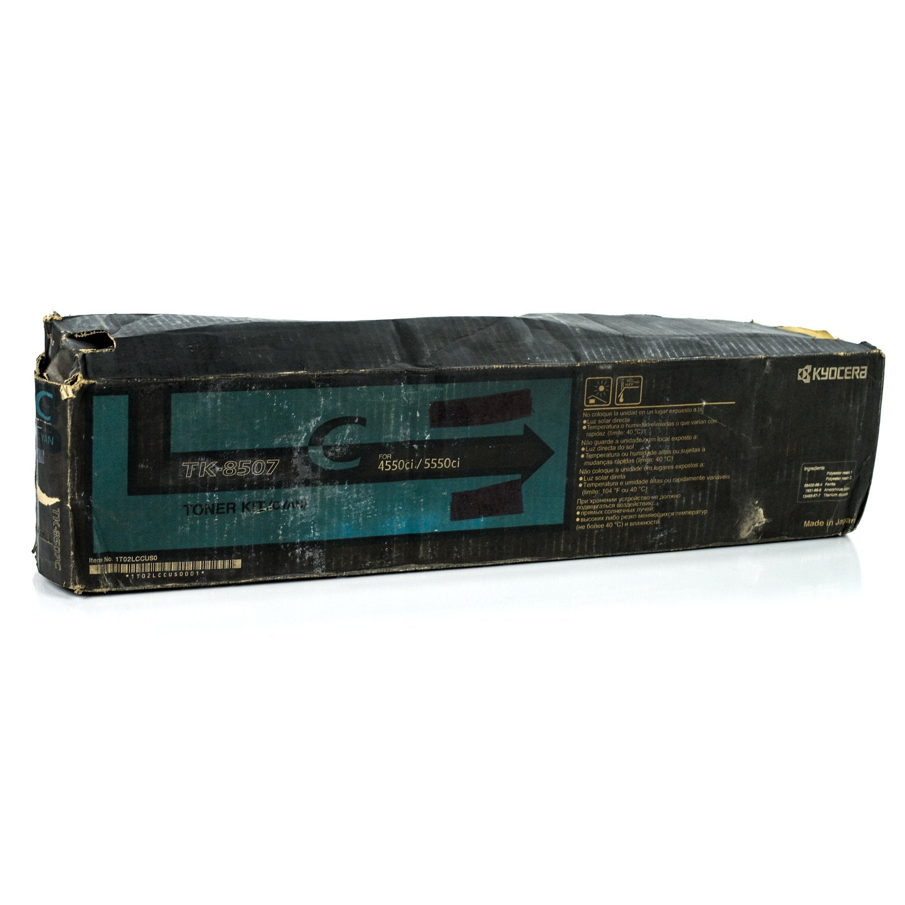 KYOCERA TASKALFA 4550CI TK8507 SD CYAN TONER, 20k yield