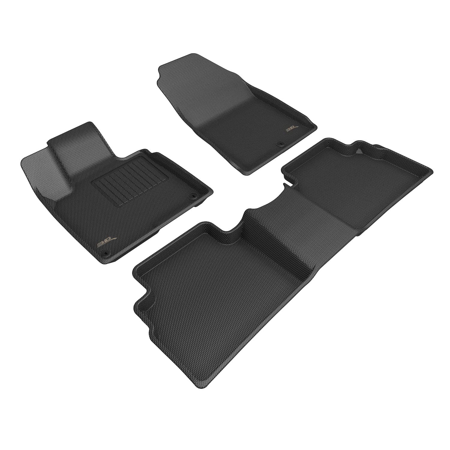 3D MAXpider Compatible with KIA SPORTAGE AWD GASOLINE 2023-2026 KAGU BLACK R1 R2