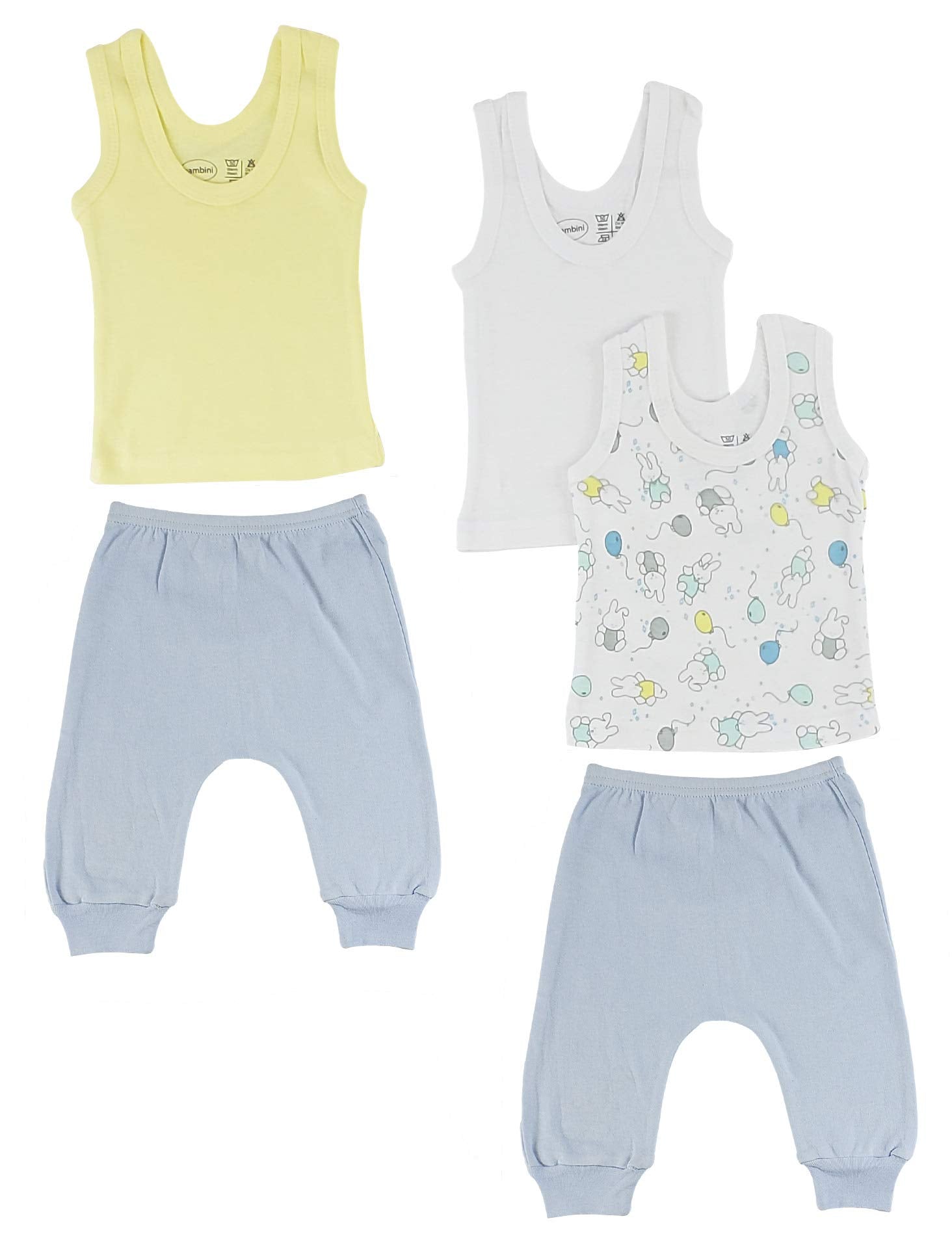 Bambini Boys Tank Tops And Joggers