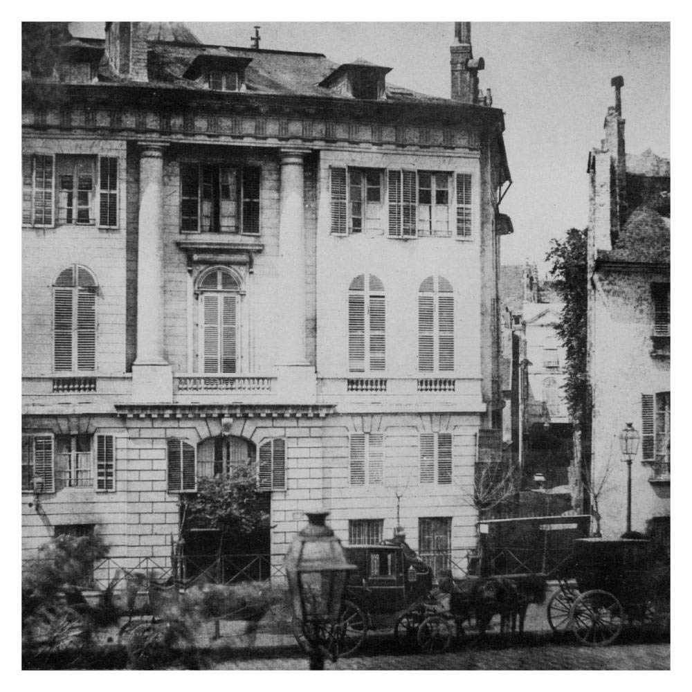 Paris, May 1843 - Boulevard des Italiens-Paper Art-32x32”