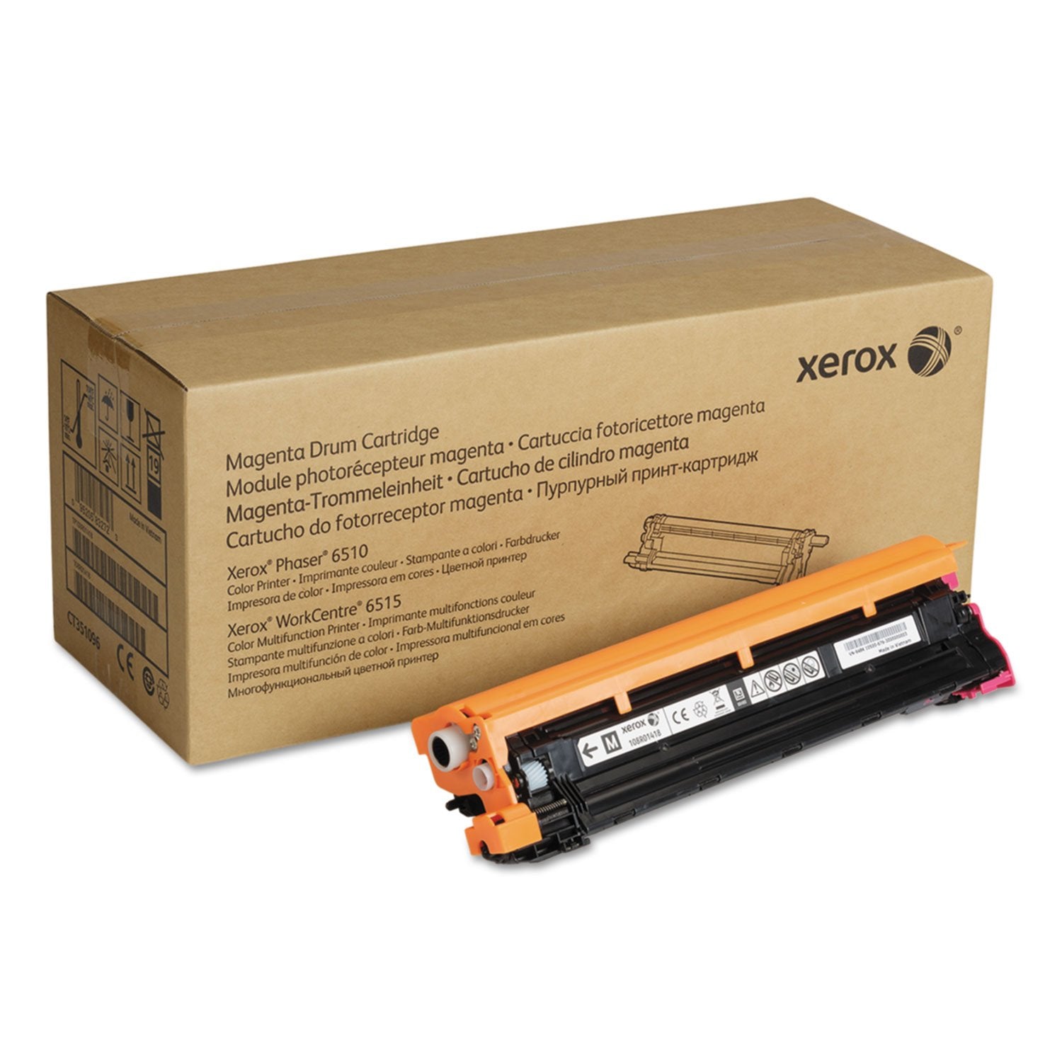 Xerox 108r01418 Drum Unit, 48,000 Page-Yield, Magenta