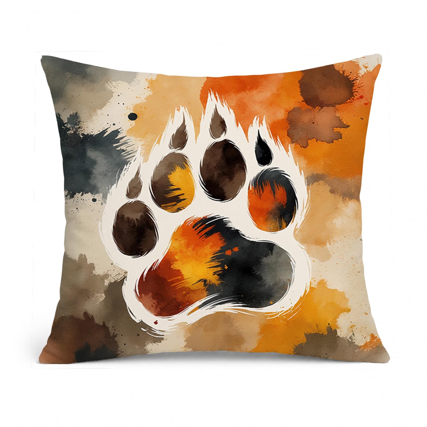 Carolines Treasures Bear Pride Throw Pillow Machine Washable, Indoor Outdoor Decorative Pillow for Couch, Bed or Patio, 14Hx14W