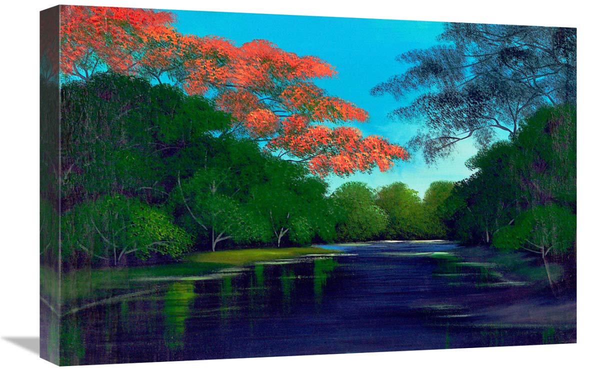 The River Nile-Canvas Art-24x16”