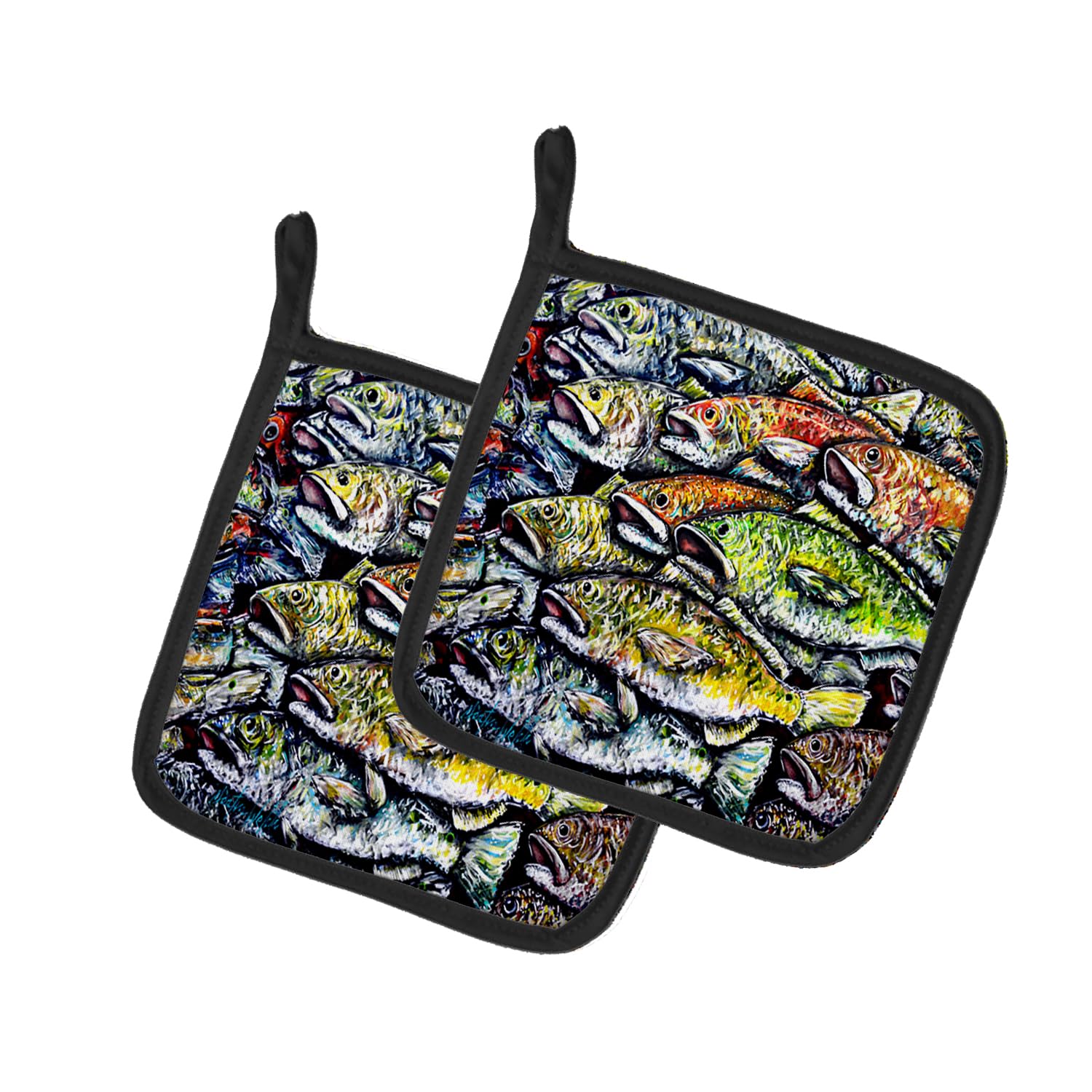 Wanna Be Fishin Pair of Pot Holders