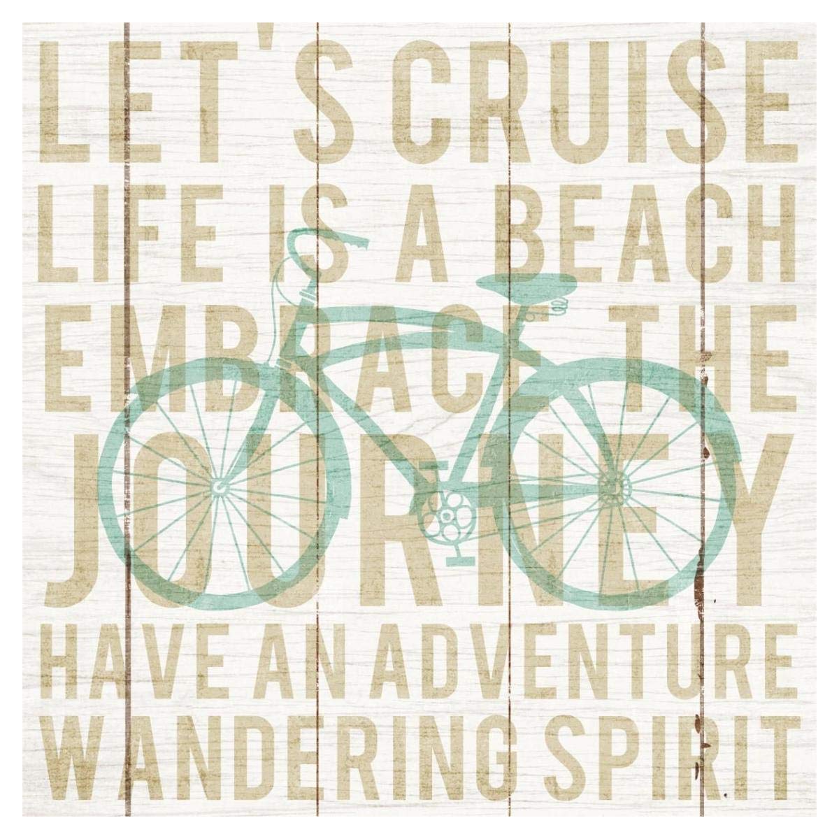 Bon Voyage Cruiser II -Paper Art-38x38”