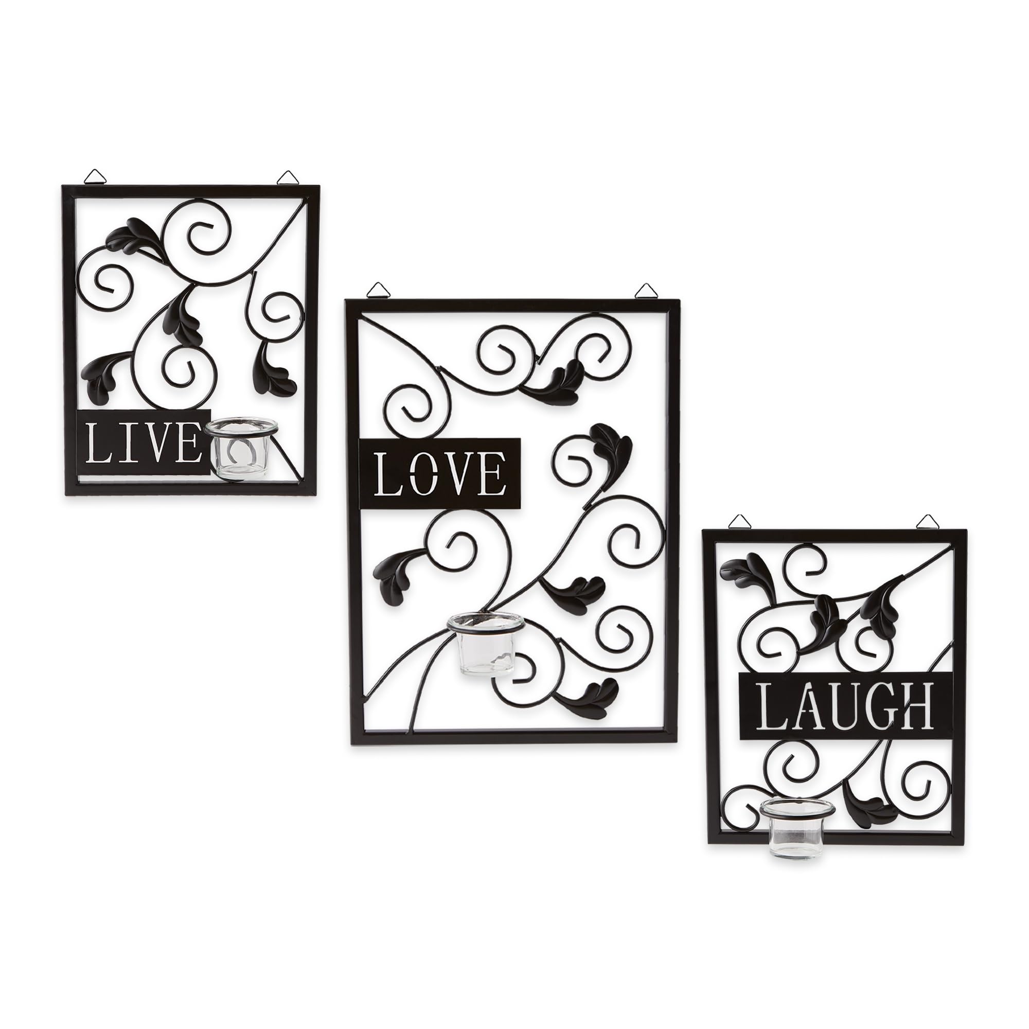 LIVE LOVE LAUGH WALL DECOR
