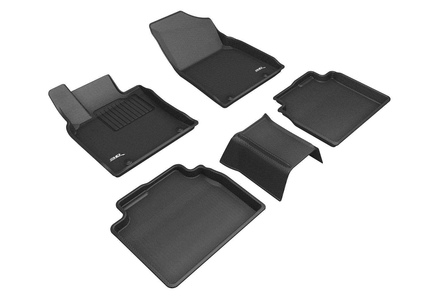 3D MAXpider LEXUS ES GASOLINE 2019-2022 KAGU BLACK R1 R2
