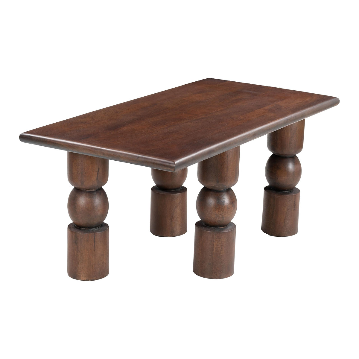 Zuo Split Coffee Table Brown