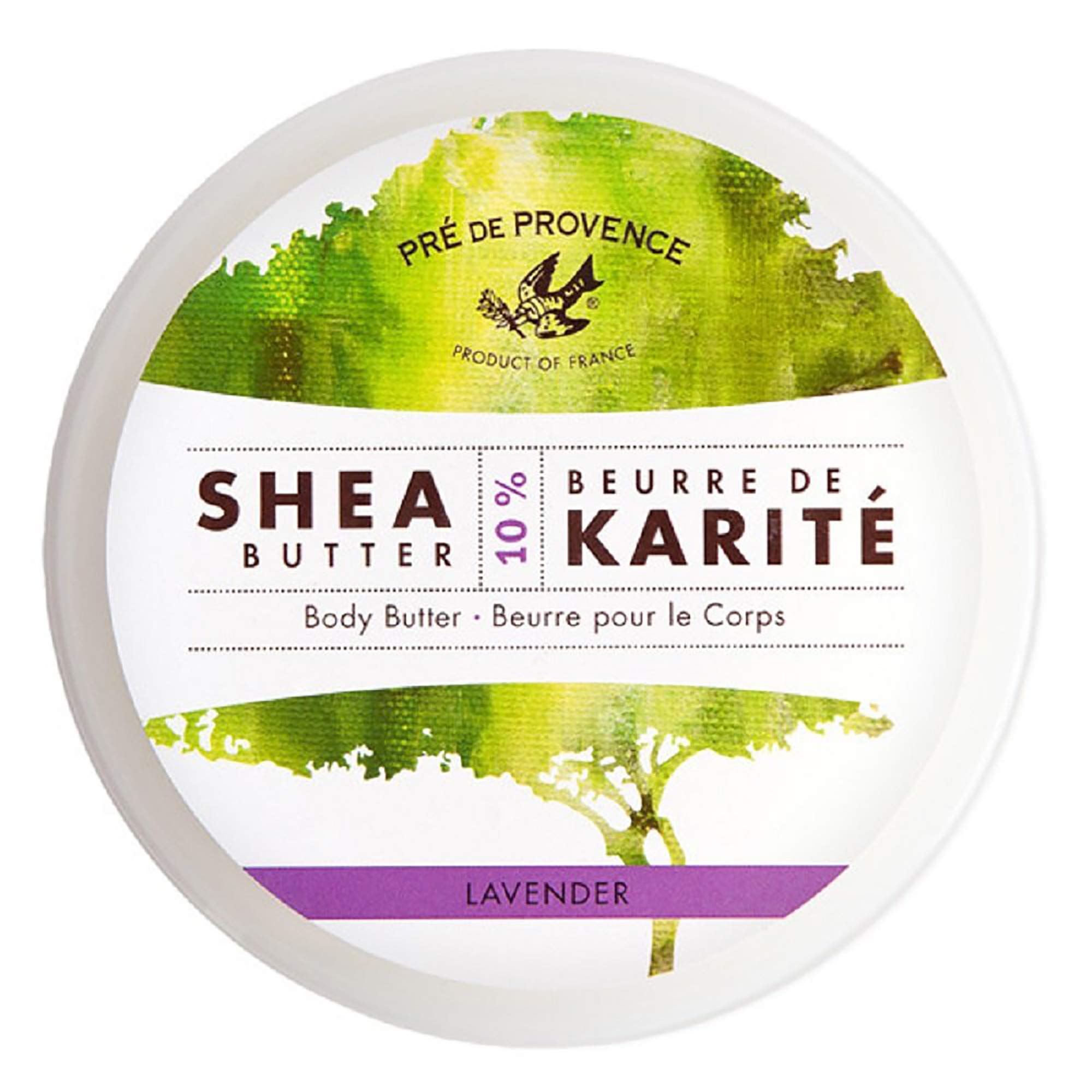 Pre De Provence Beurre De Karit   Moisturizing Collection, Shea Butter Enriched Nourishing, Body Butter, 500 Ml, Lavender