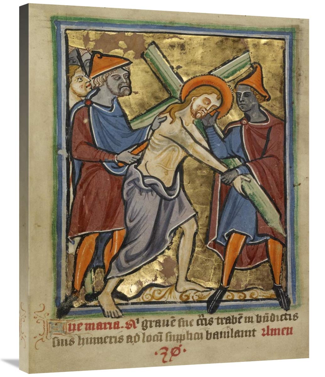 Christ Carrying the Cross-Canvas Art-28x35”