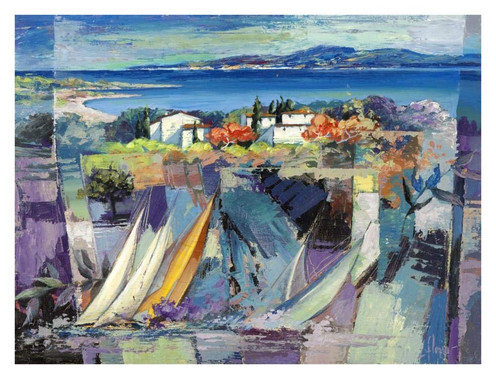 Racconto mediterraneo-Paper Art-34x26”