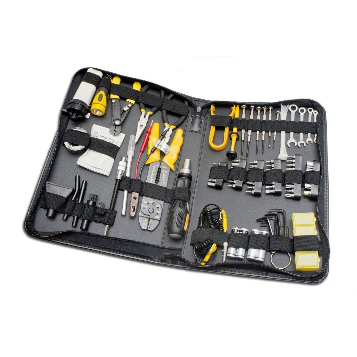 100 Pieces Computer Repair Tool Kit, Zipped Case