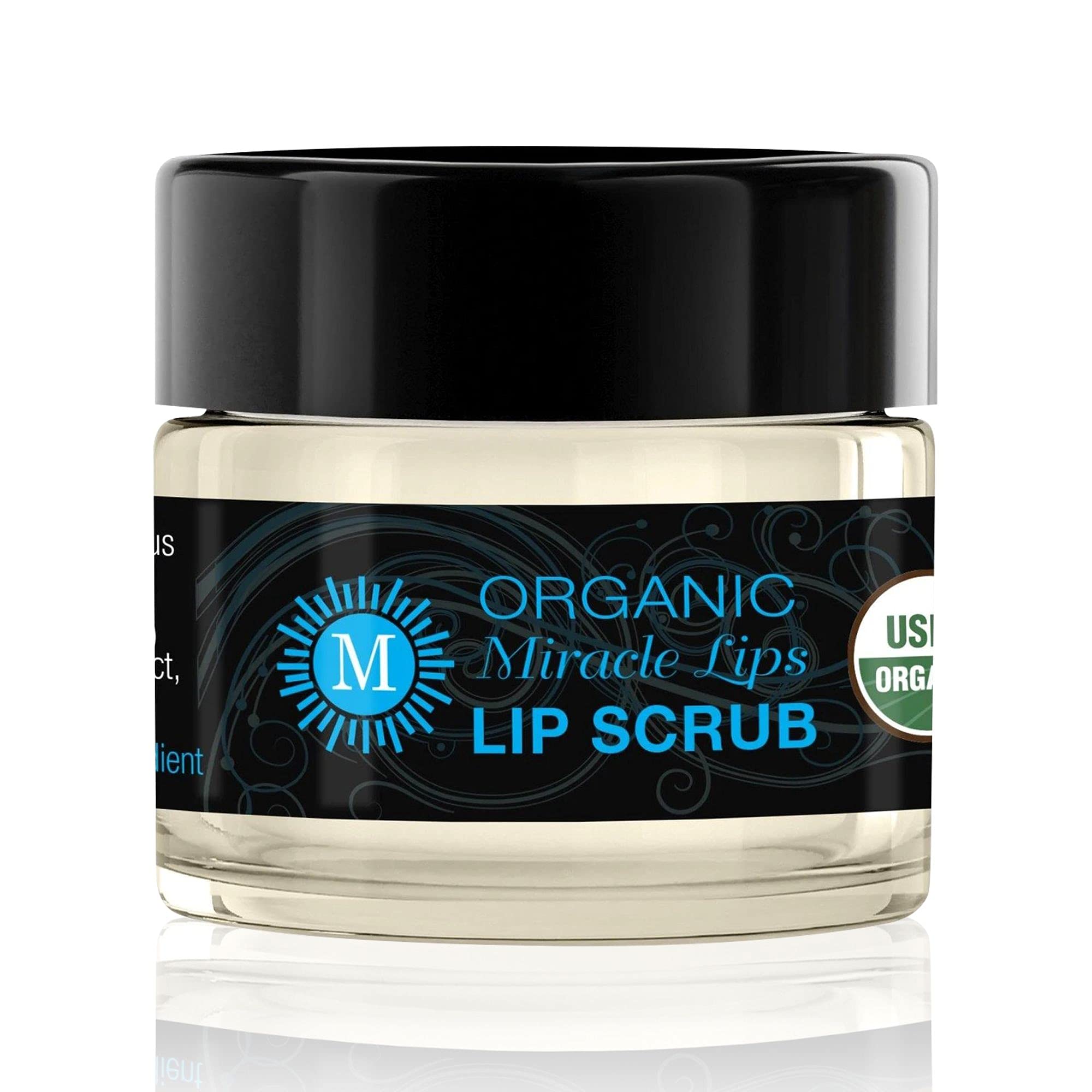 Miracle Lips Organic 2in1 Lip Scrub and Balm