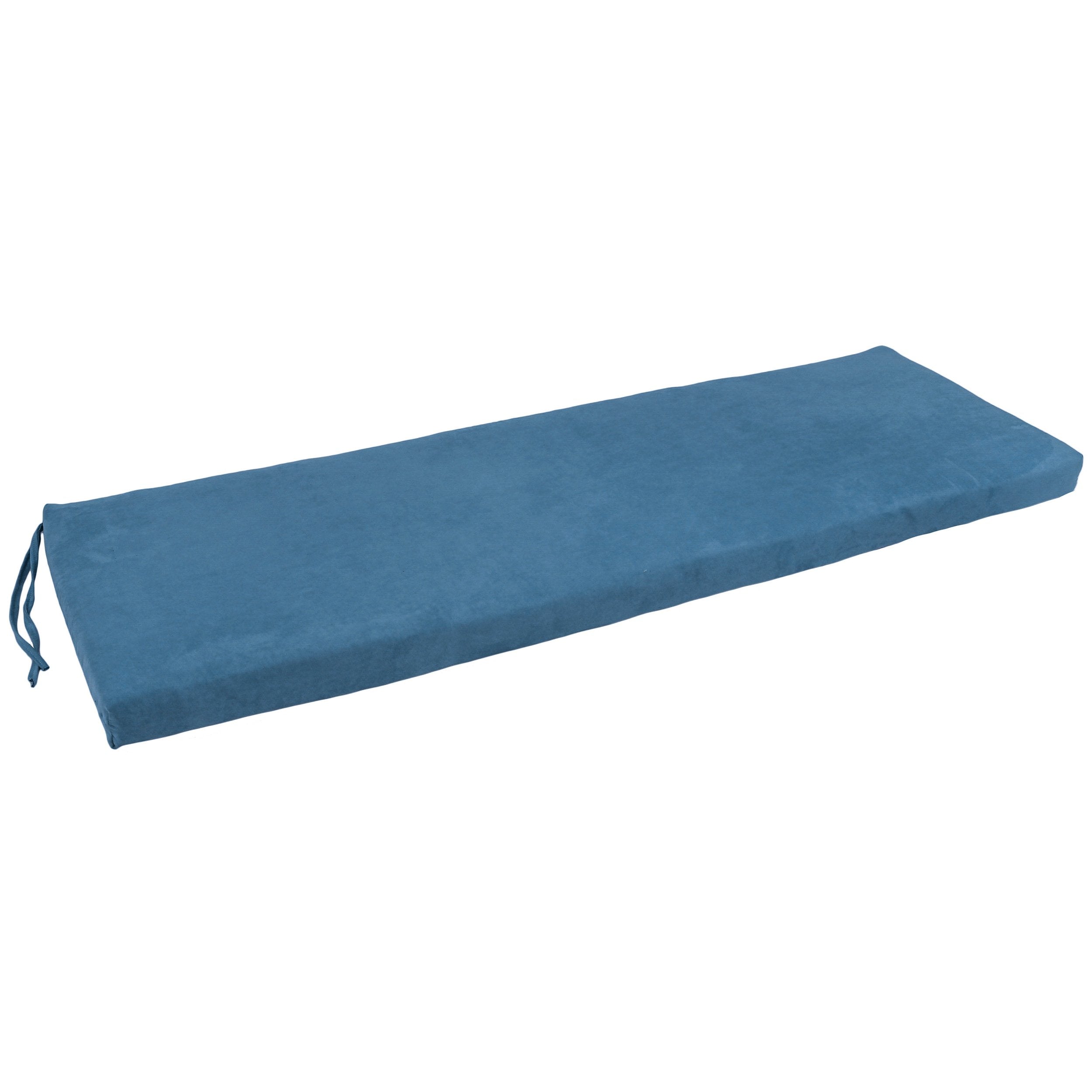 57-inch by 19-inch Solid Microsuede Bench Cushion