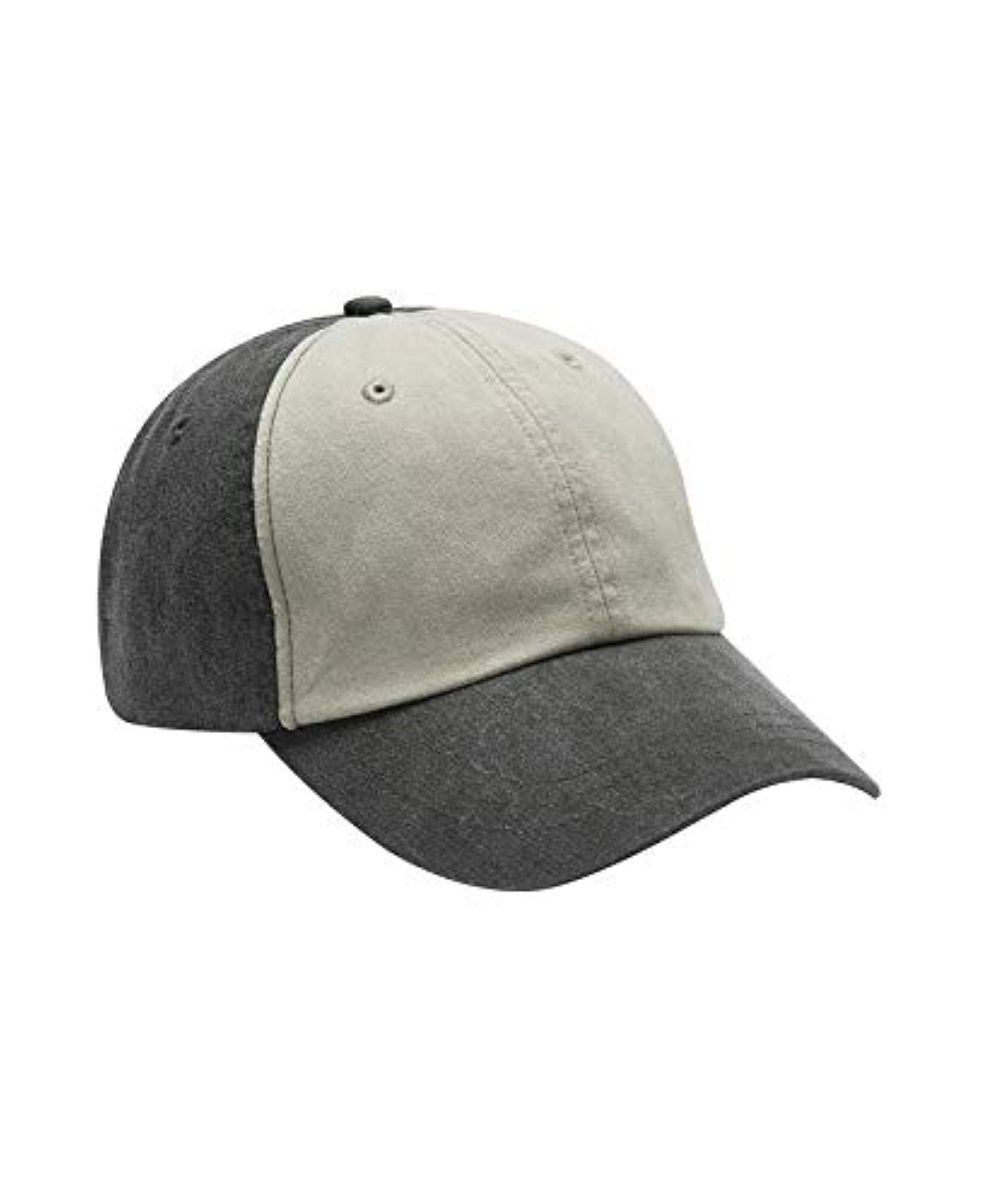 LP106 | SPINNAKER- Pigment dyed, garment washed, cotton twill, unstructured, low profile cap with contrast coor front panel, Adams Cool-Crown mesh lining and leather back strap with antique brass buckle. - NEON PINK/IVORY <br>NEW