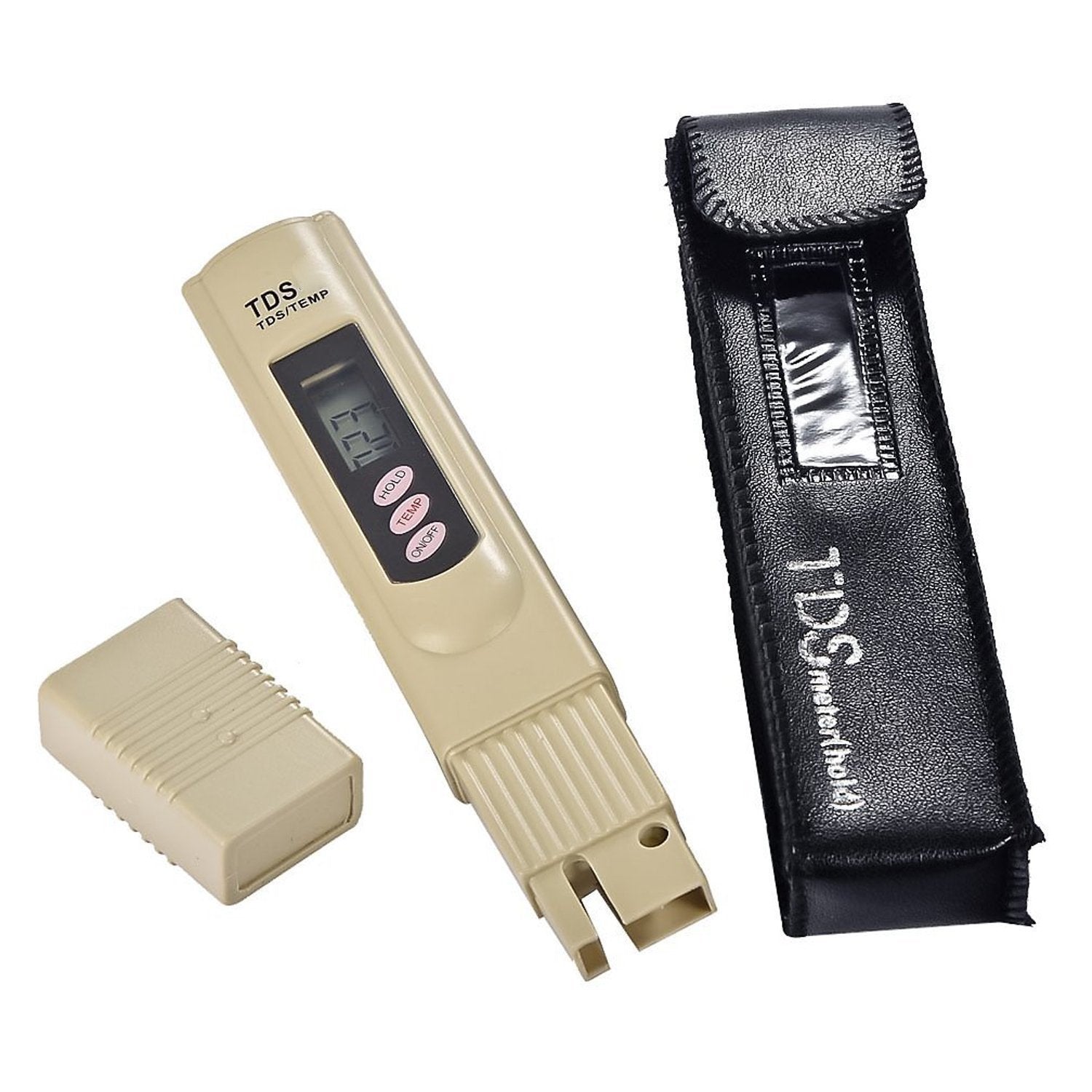 TDS Meter for Best Water Quality by TDS-Tech Measure Range 0-9990ppm, 1 ppm resolution, 2% Accuracy! . Ideal for Water Hardness.