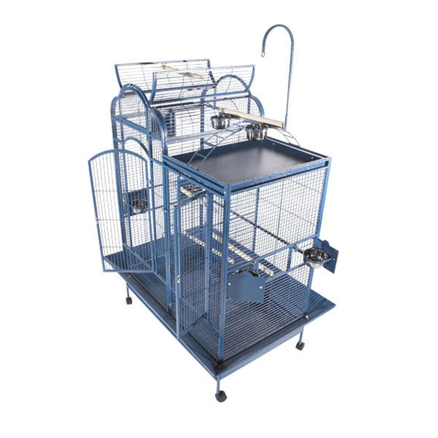 42x26″ Split Level House Cage PC-4226D Black