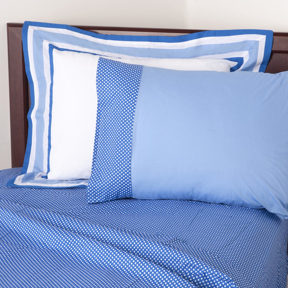 One Grace Place Simplicity Full Sheet Set, Blue