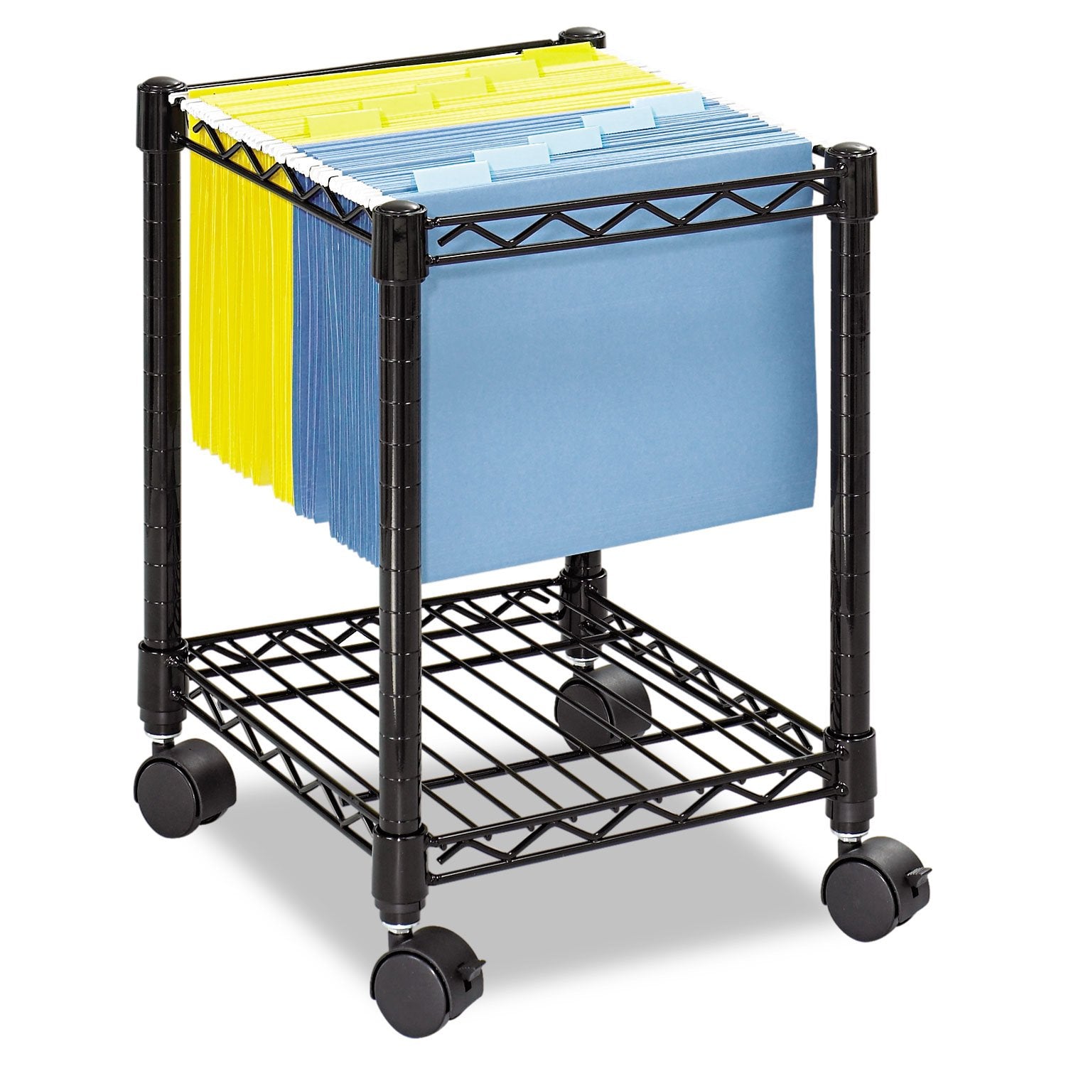 Safco Compact Mobile File Cart