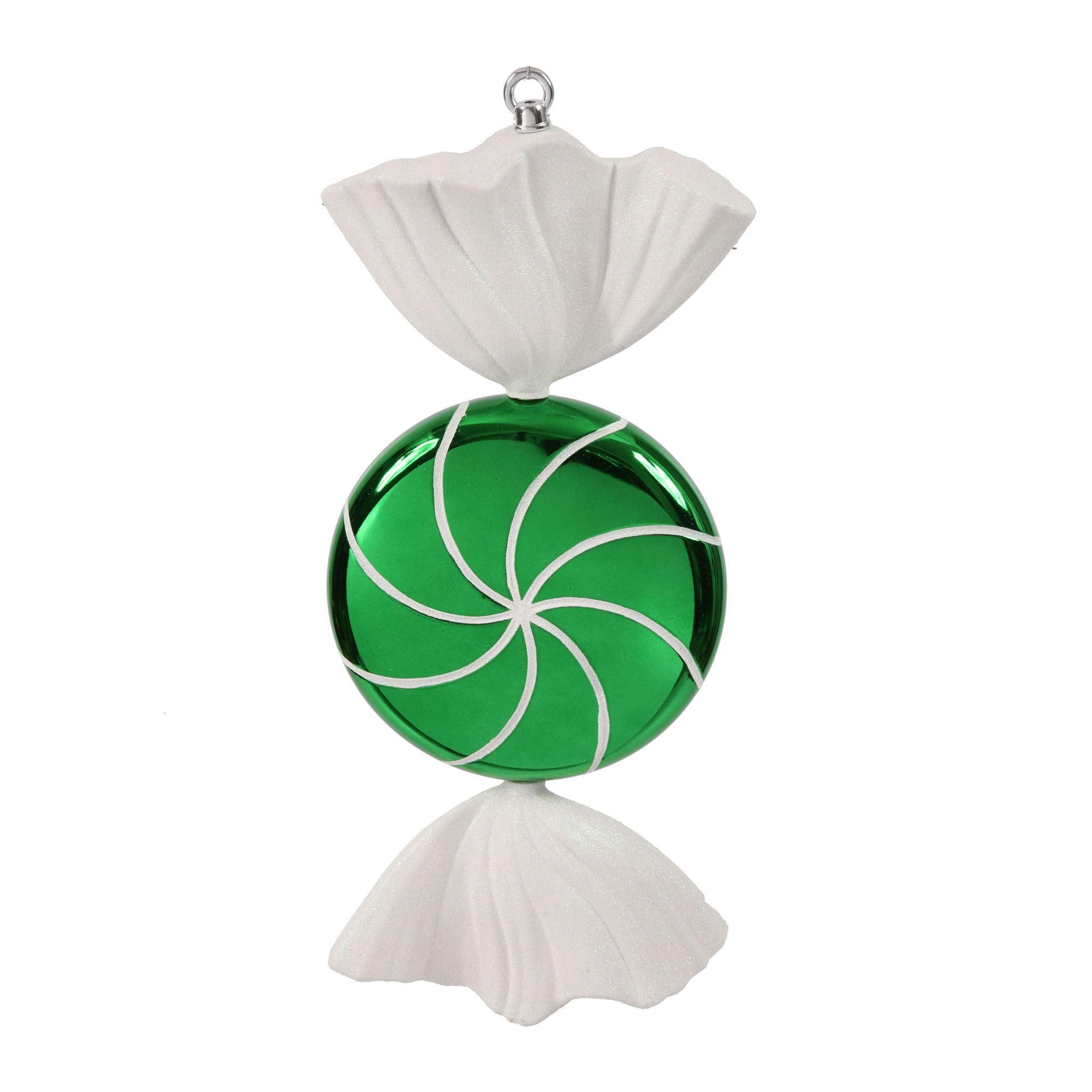 Casafoyer  18.5” Green White Swirl Candy - M110704 - (Pack Of 2)
