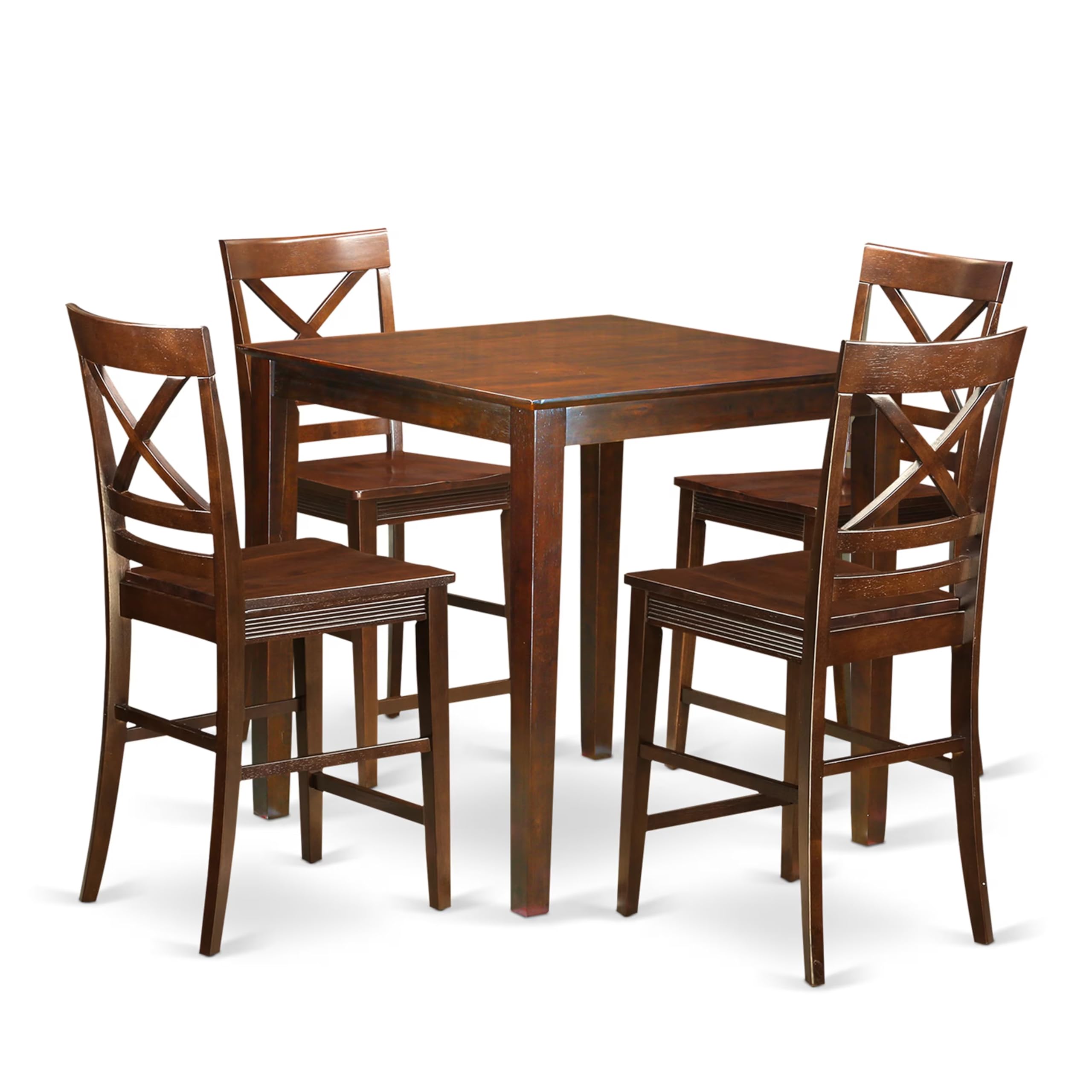 5  PC  counter  height  Dining  room  set-pub  Table  and  4  dinette  Chairs.