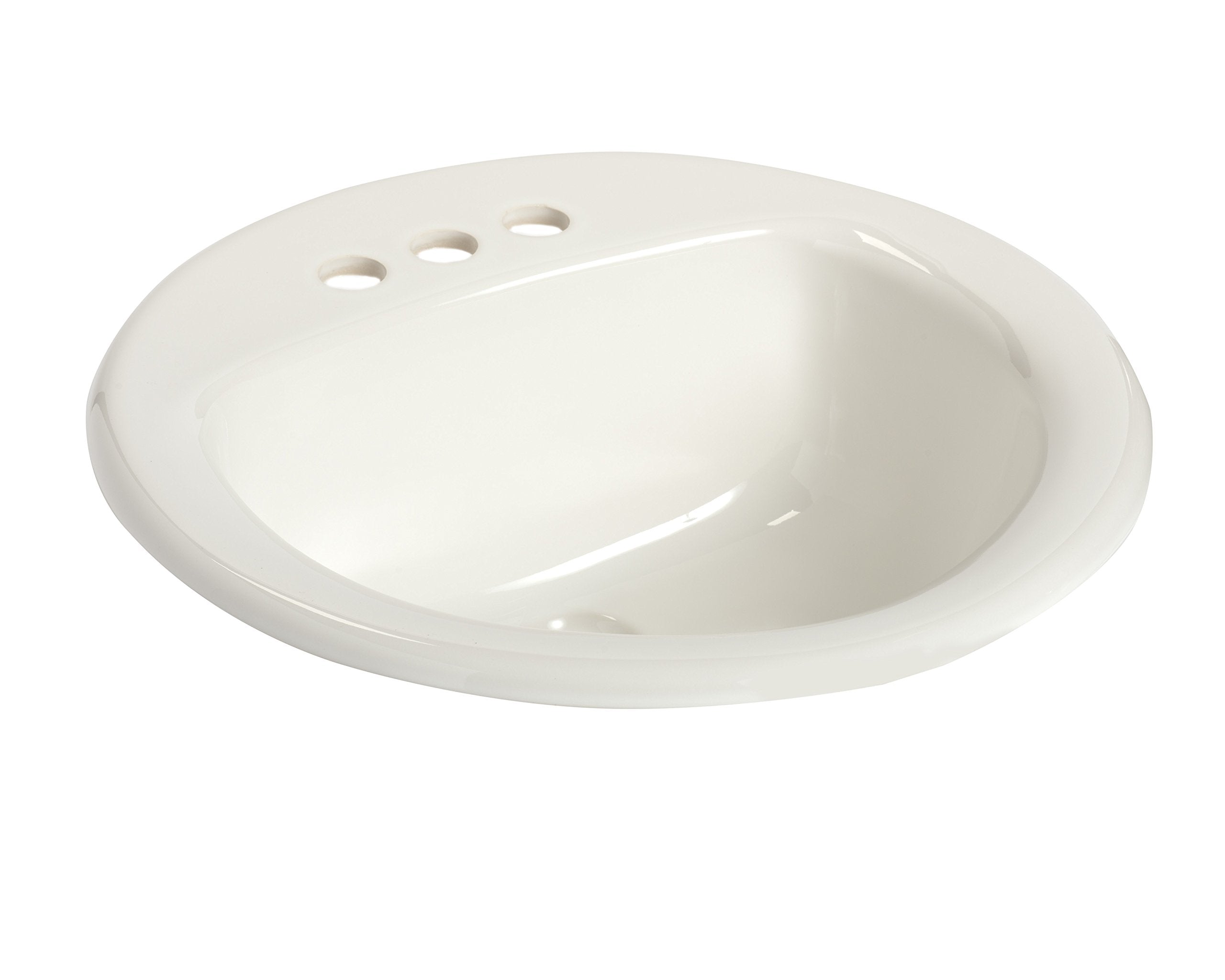 Mansfield Plumbing Products 239-4 Self Rim Lavatory White