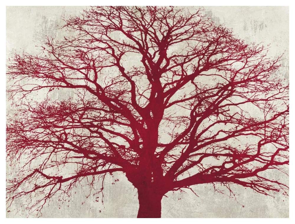 Purple Oak-Paper Art-50x38”
