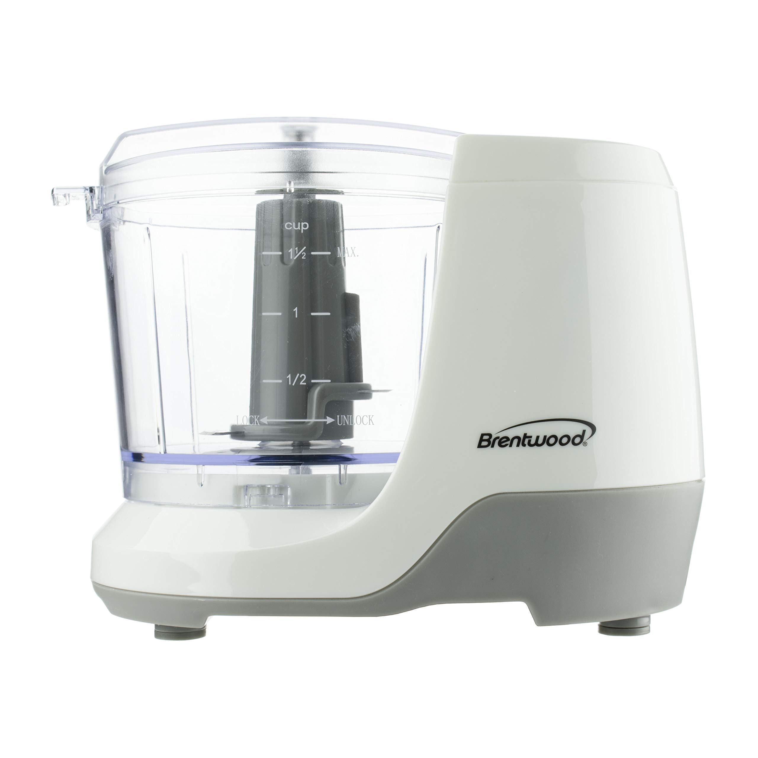 1.5 CUP MINI FOOD CHOPPER WHITE