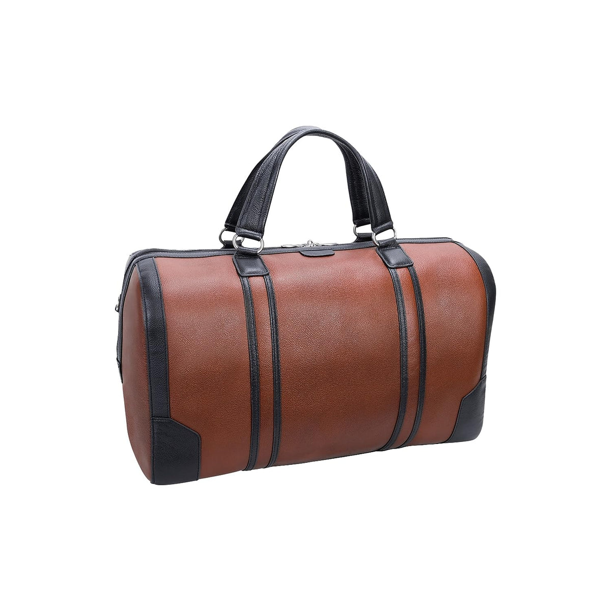 Mcklein Leather 20 Carry-All Duffel, Brown