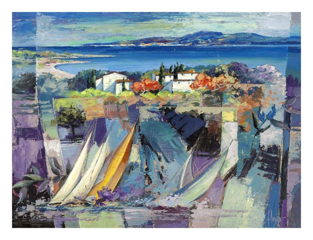 Racconto mediterraneo-Paper Art-26x20”