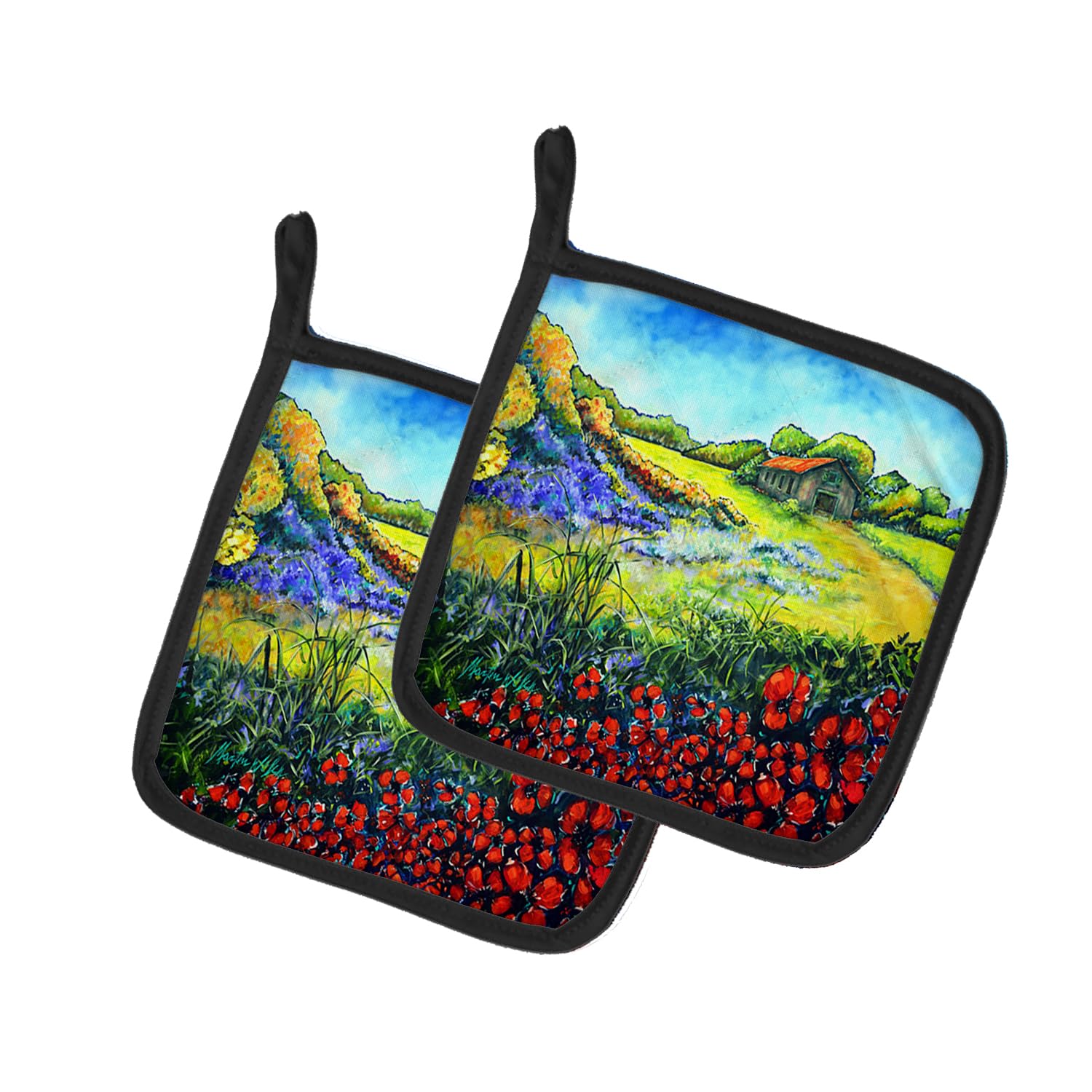 Back Home Pair of Pot Holders