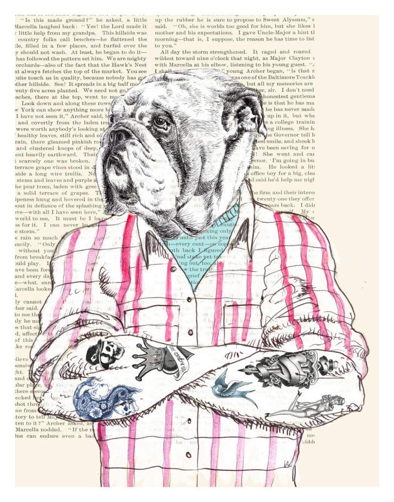 Hipster Socialite-Paper Art-26x34”