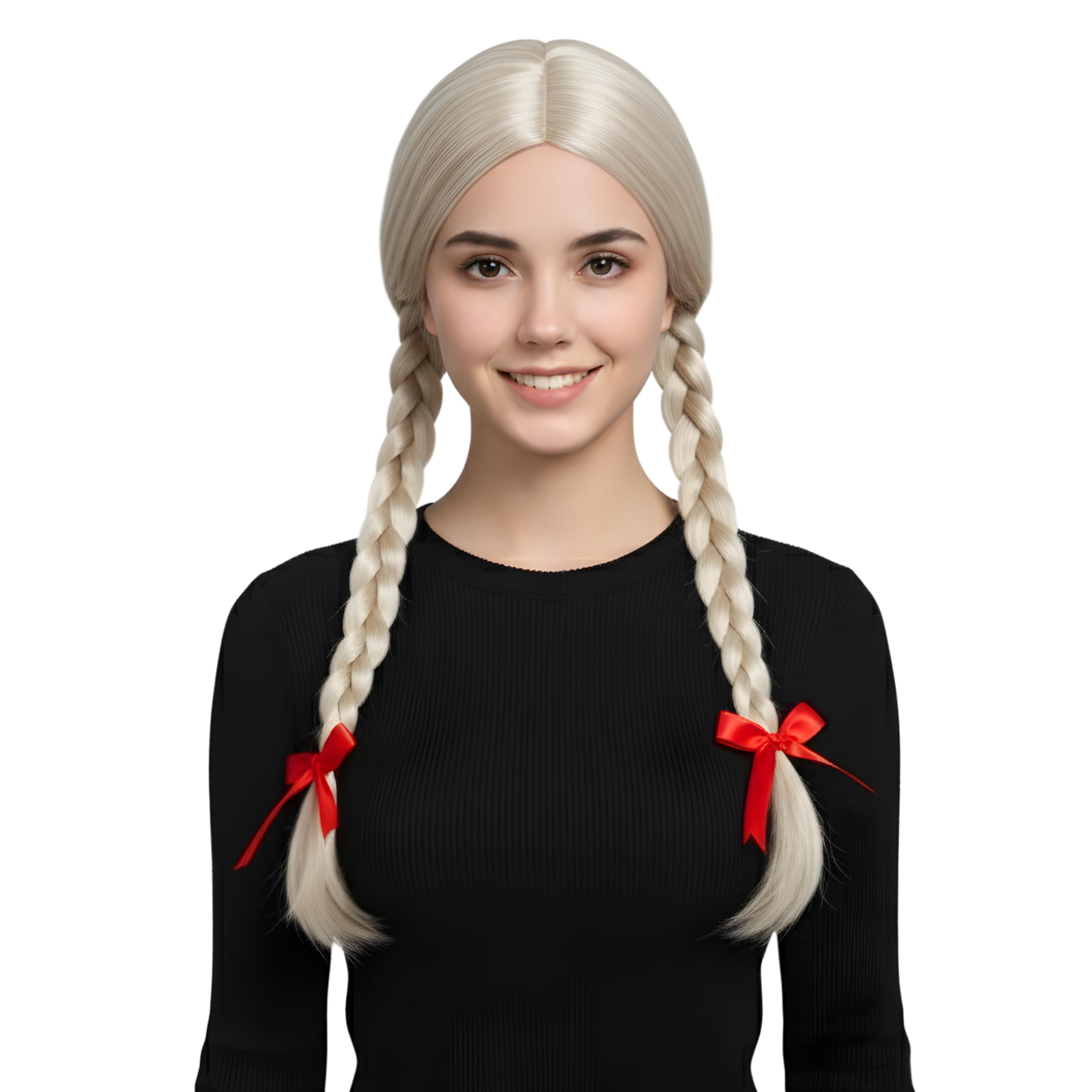 Blond Pigtails Wig