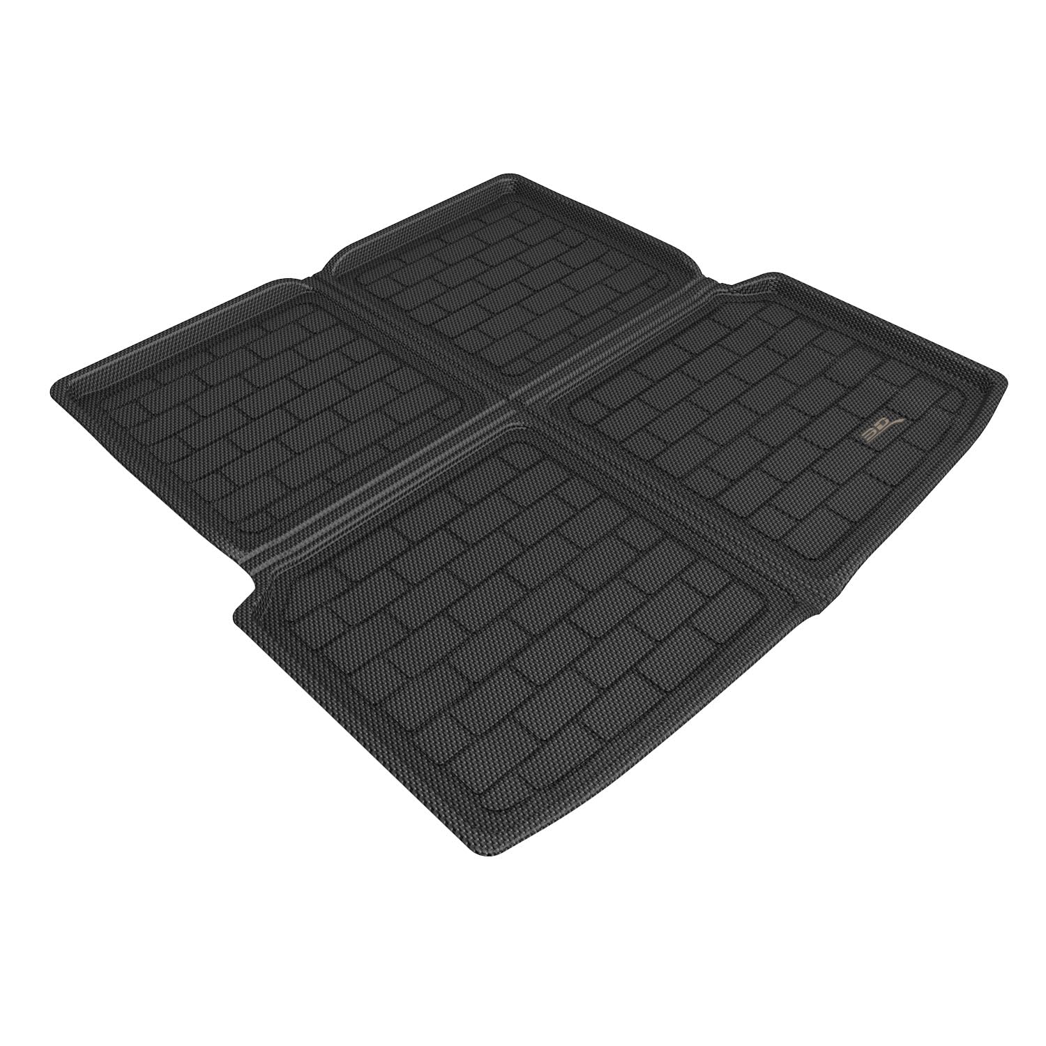 3D MAXpider Compatible with BMW i4 2022-2026 KAGU BLACK CARGO LINER