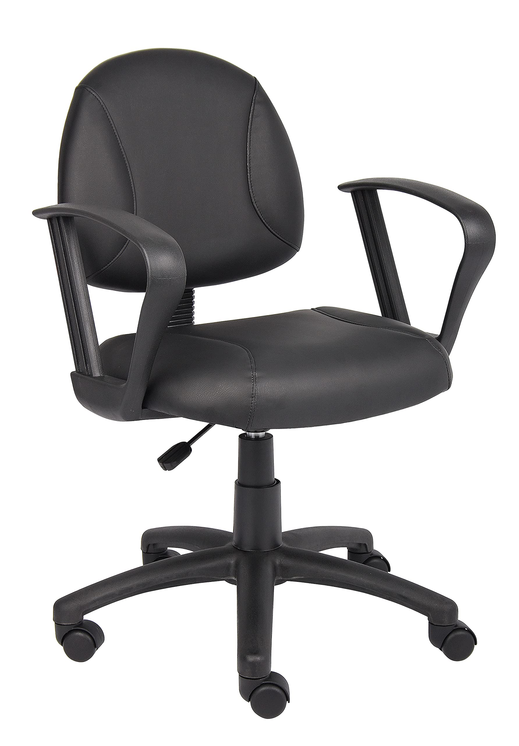 Boss Black Posture Chair W/ Loop Arms