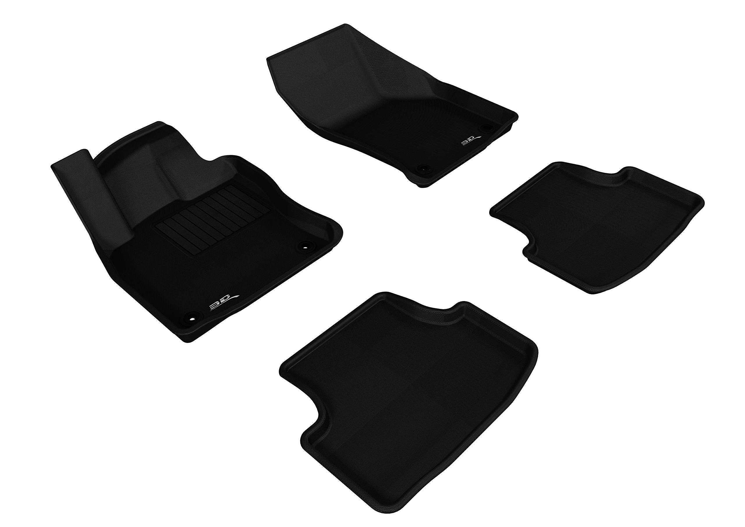 3D MAXpider VOLKSWAGEN GOLF / GOLF ALLTRACK / GOLF GTI / GOLF R / GOLF SPORTWAGEN 2015-2022 KAGU BLACK R1 R2