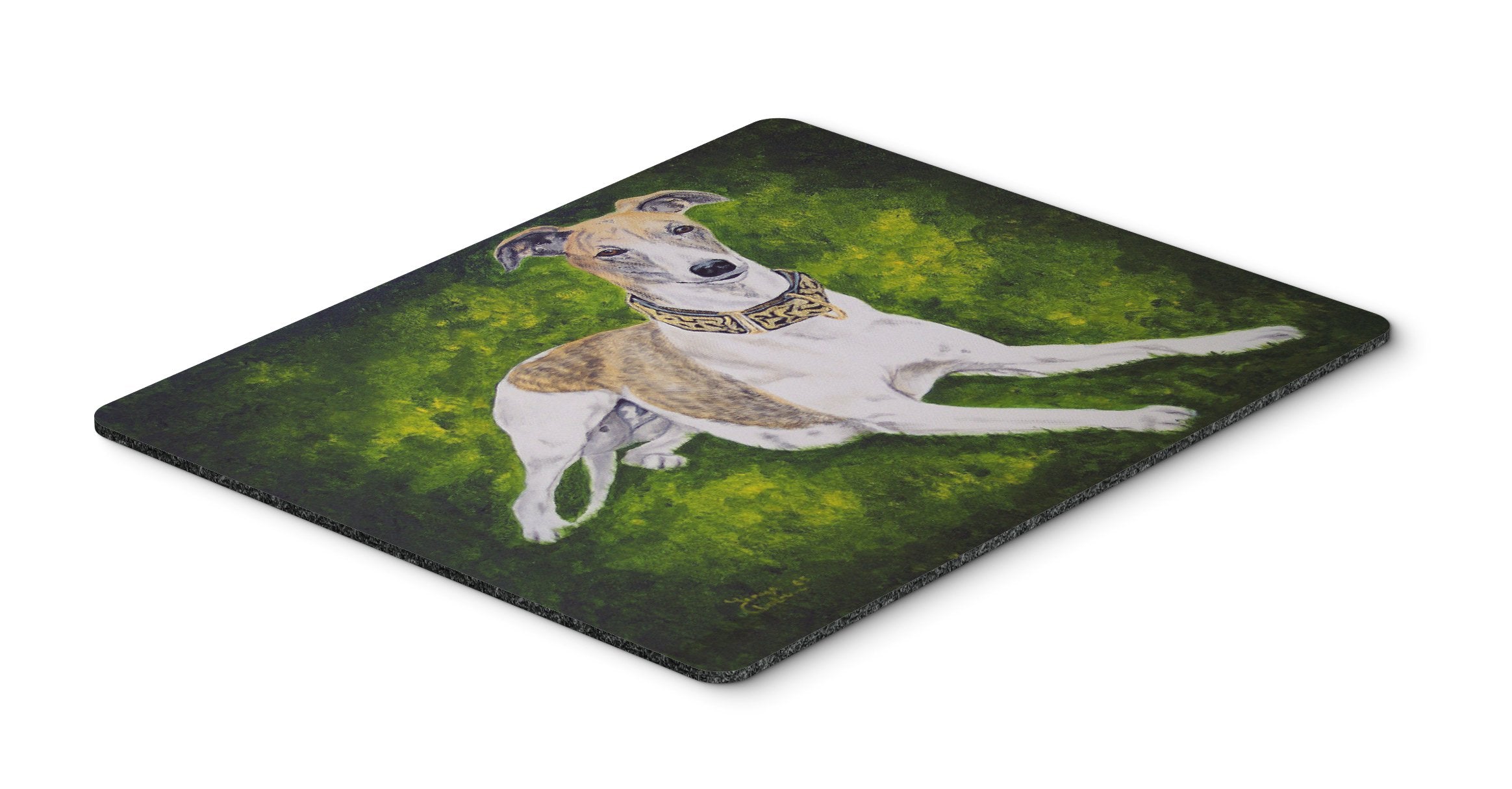 Caroline'S Treasures Amb1045Mp Isabella Greyhound Mouse Pad, Hot Pad Or Trivet For Home Office Gaming Working Computers Laptop M