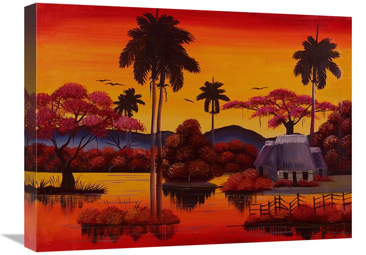 Palms Way-Canvas Art-24x18”