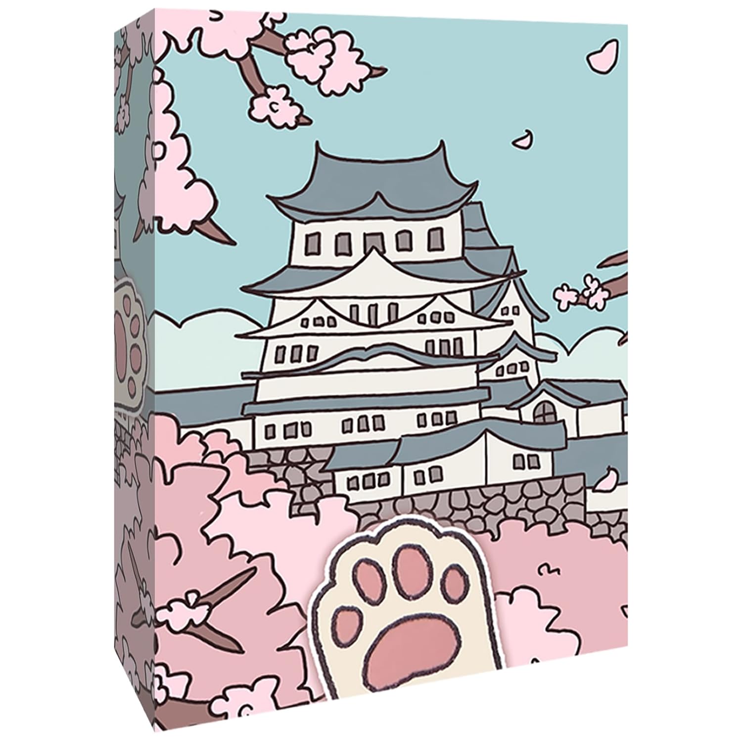 Sunrise Tornado: Playing Cats - Spring - Standard Playing Card Deck, Cat & Kyoto Japan Season Design, Stunning Artwork, 52 Premium Game Cards