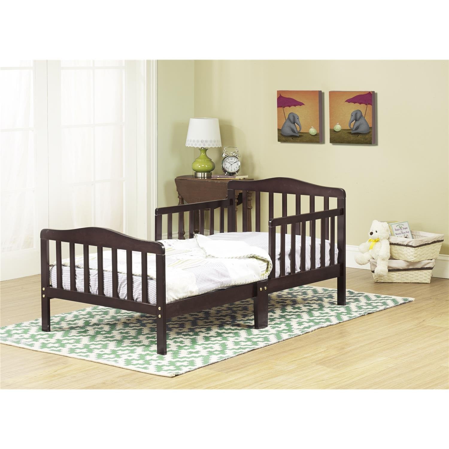 401 Espresso Toddler Bed