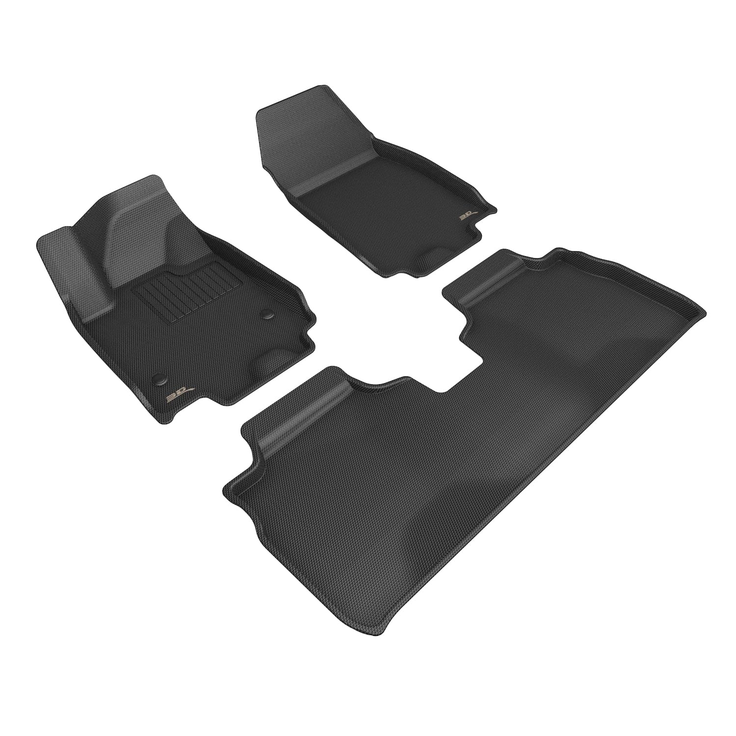 3D MAXpider Compatible with CHEVROLET EQUINOX EV 2024-2026 KAGU BLACK R1 R2