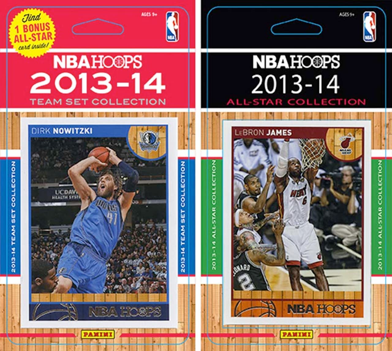 NBA Dallas Mavericks Licensed 2013-14 Hoops Team Set Plus 2013-24 Hoops All-Star Set