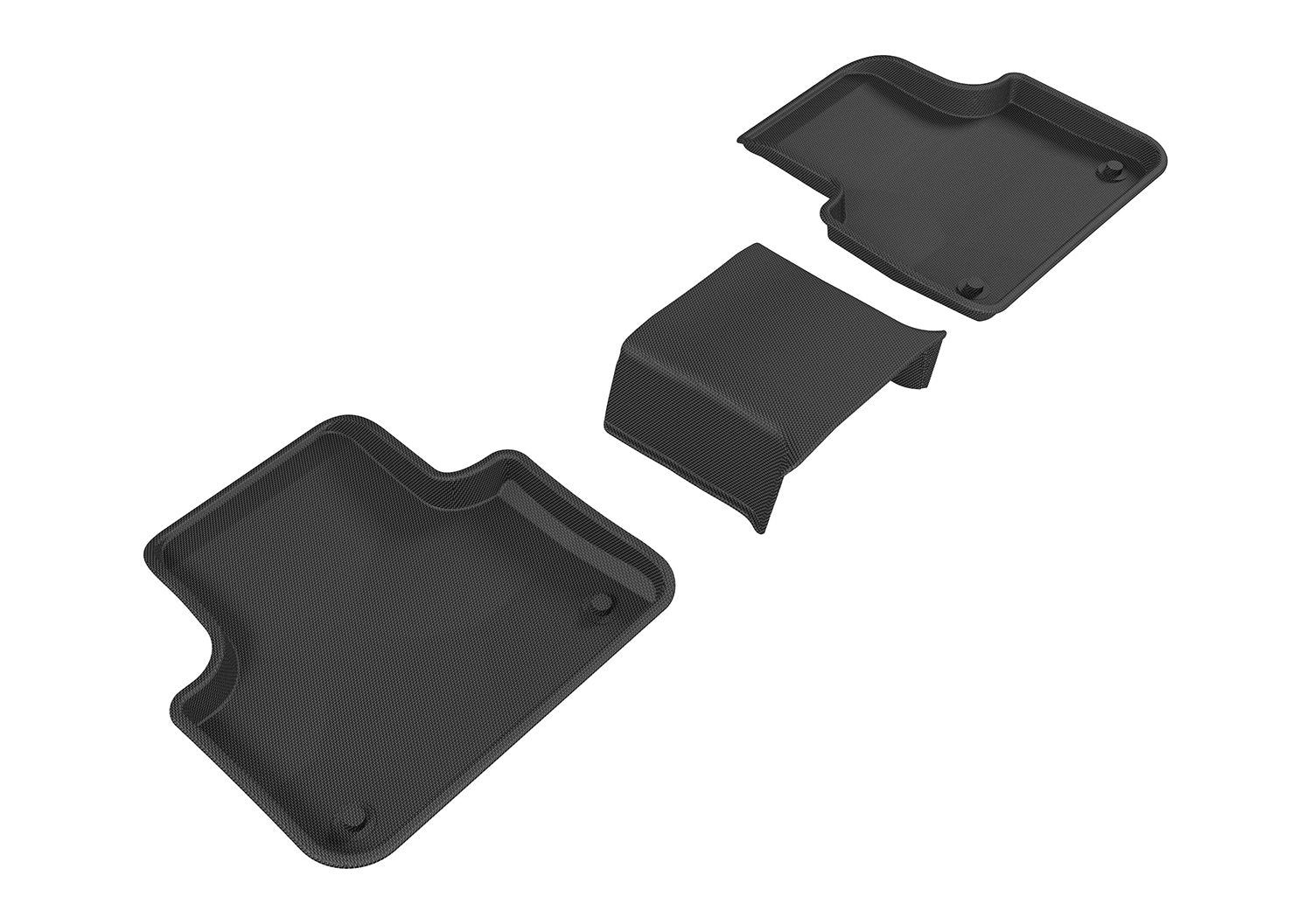 3D MAXpider AUDI Q7 2017-2022 / Q8 2019-2022 / SQ7 / SQ8 2020-2022 KAGU BLACK R2 (3PCS)