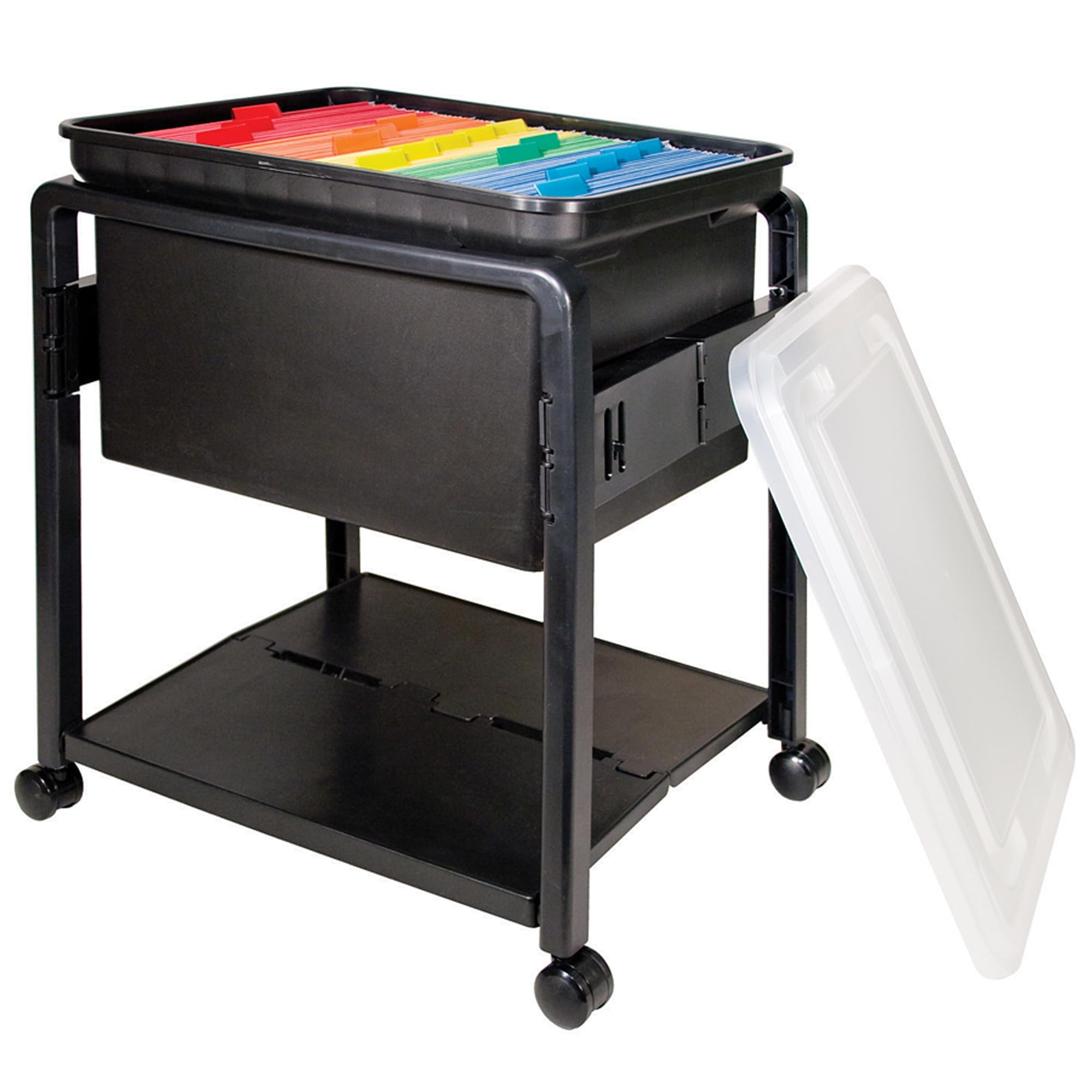 Innovative Storage Spacemaker       Fold 'N Roll       Cart System, 21 3/4H X 14 1/2W X 18 1/2D