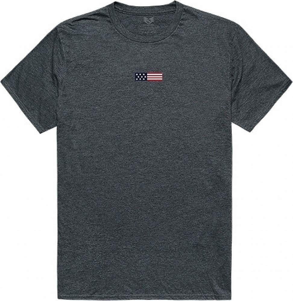 Relaxed Graphic T, US Flag 1, H.Char, 2X