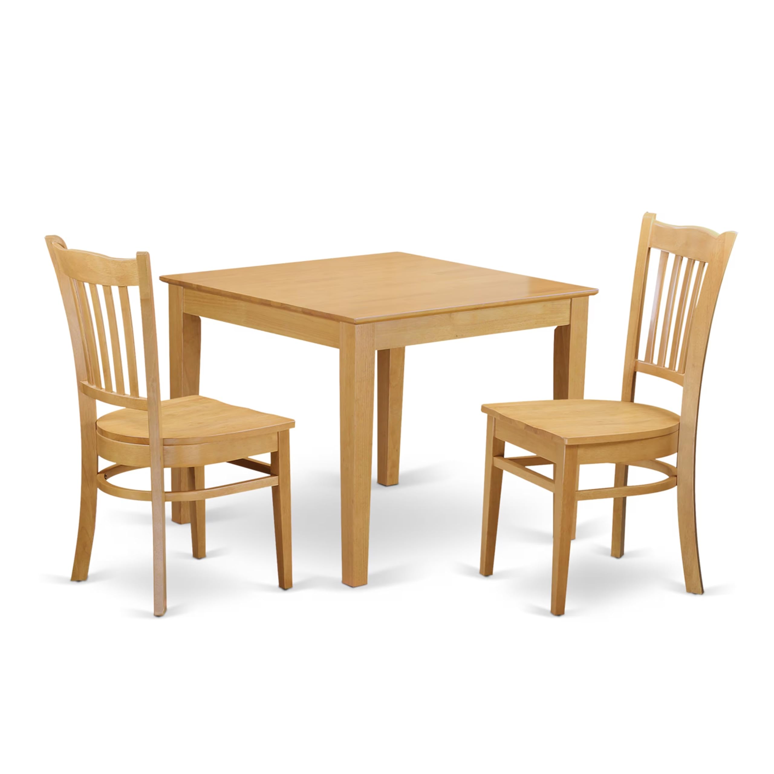 3  PC  Table  and  Chairs  set  -  Dinette  Table  and  2  Dining  Chairs