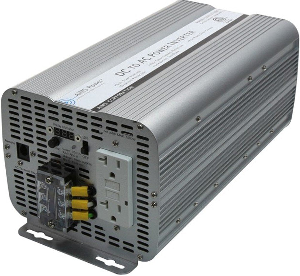 AIMS 3600 Watt Power Inverter ETL Listed