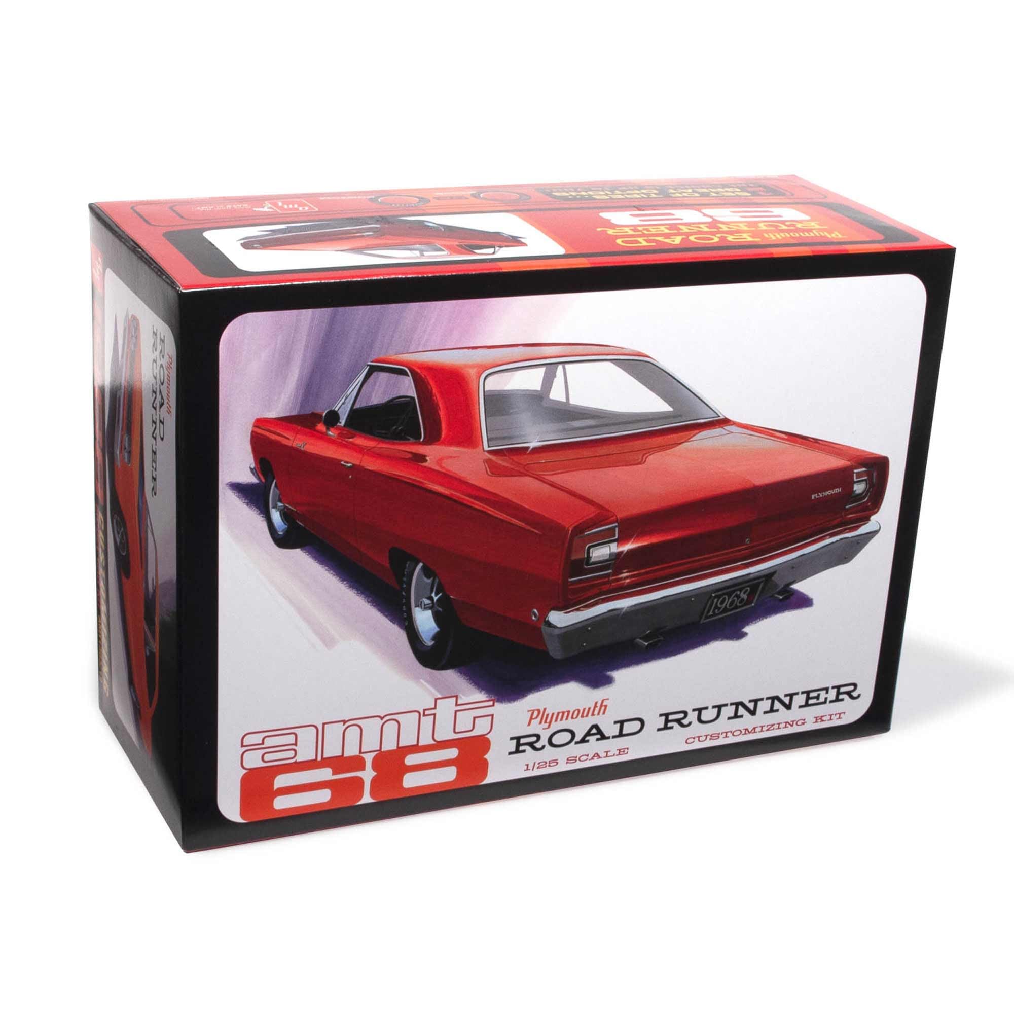 Skill 2 Model Kit 1968 Plymouth Road Runner 1/25 Scale Model by AMT