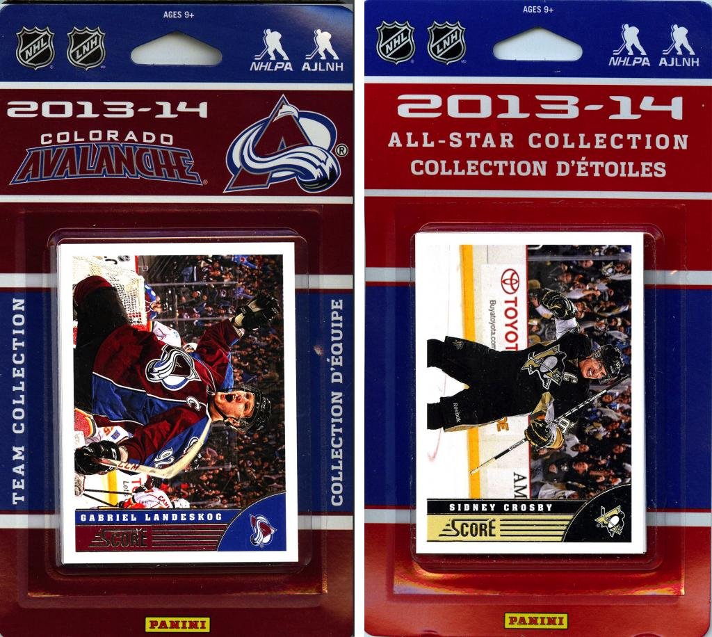 NHL Colorado Avalanche Licensed 2013-14 Score Team Set and All-Star Set